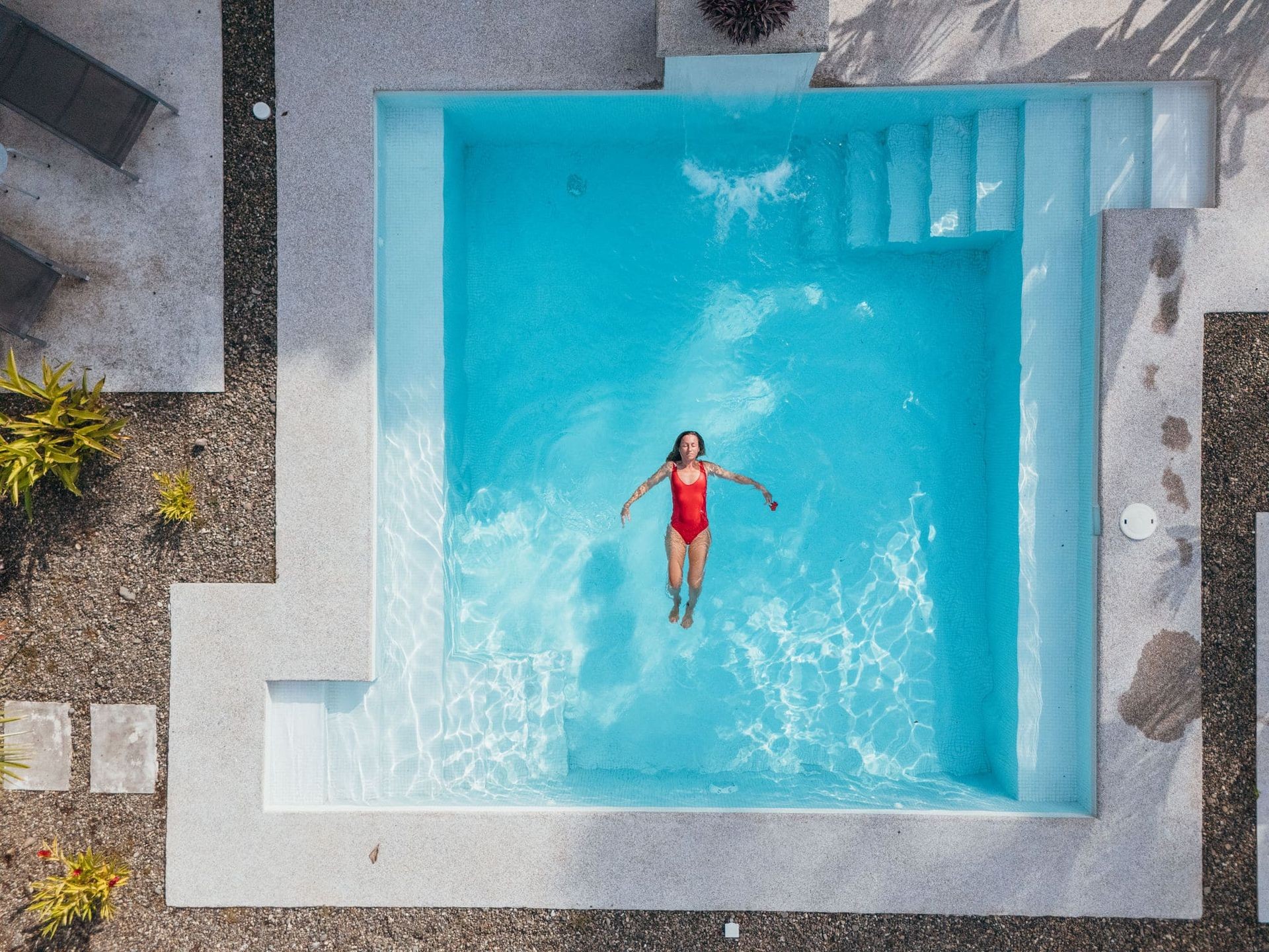 Clear water, no chemicals—Fusion 44X installed for a chemical-free swim
