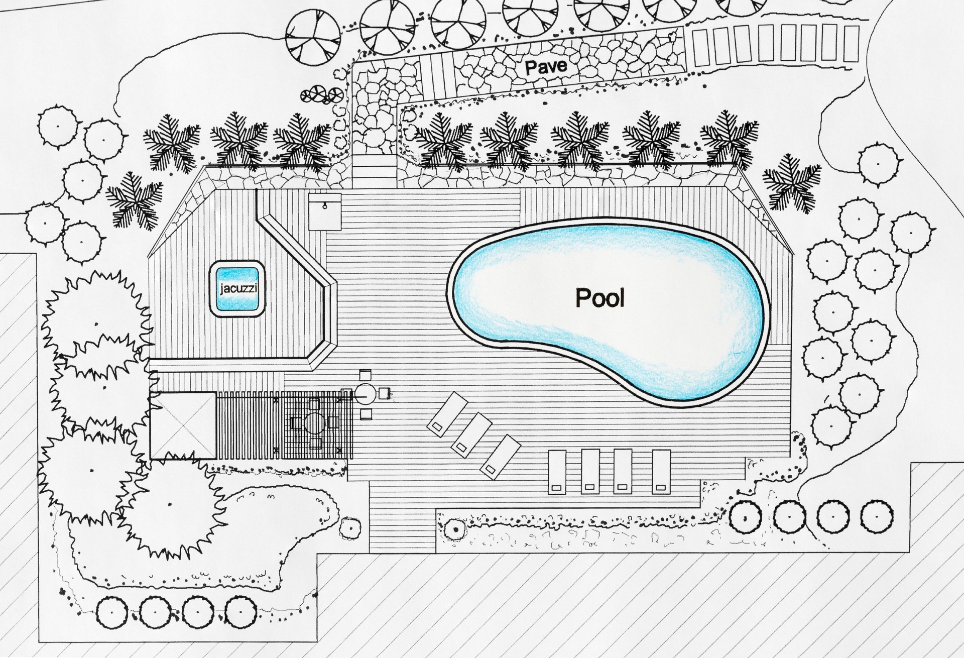 Landscape Architect Designs Pool For Luxury Villa.